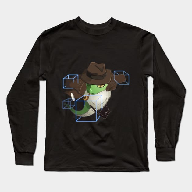 Darwin's Game snake Long Sleeve T-Shirt by SYnergization